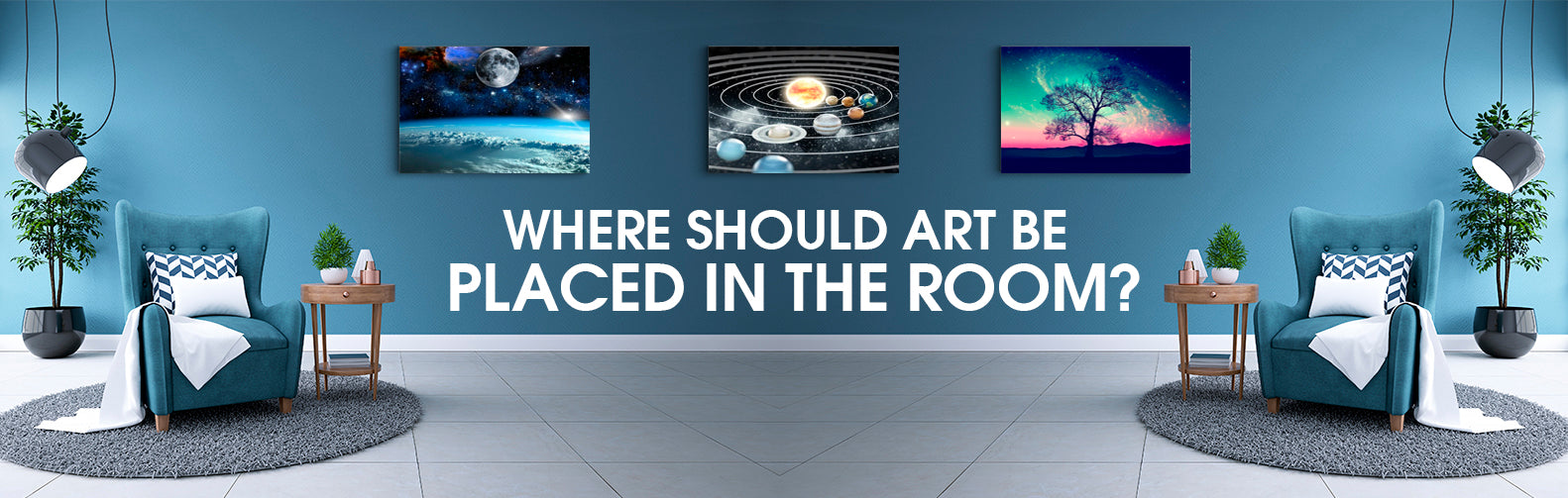 Where Should Art be placed in the Room?