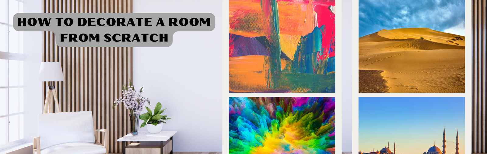 How to Decorate a Room from Scratch
