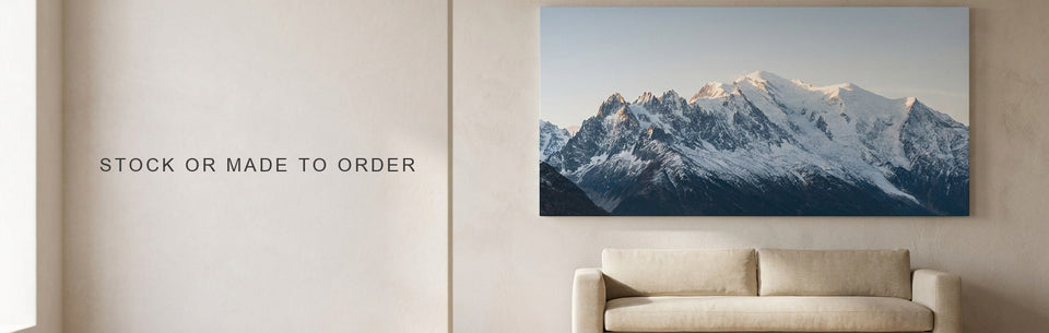 Target Wall Art: Stock Sizes or Made to Order