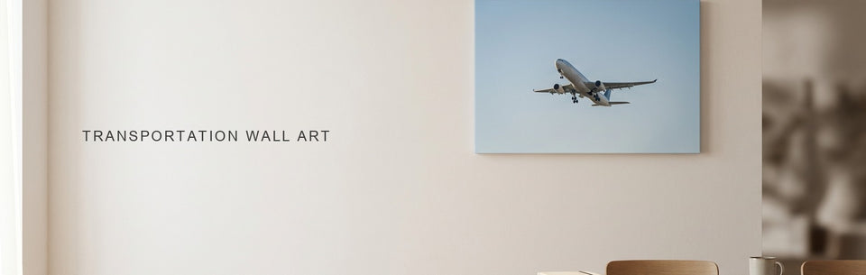 Transportation Wall Art: Mostly Aircraft, Not Cars