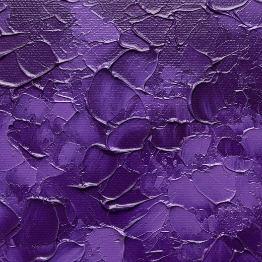 Purple wall art