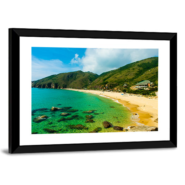 Ky Co Beach Seaside View Canvas Wall Art