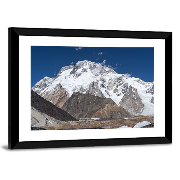 K2 Mountain Trek in Pakistan Canvas Wall Art