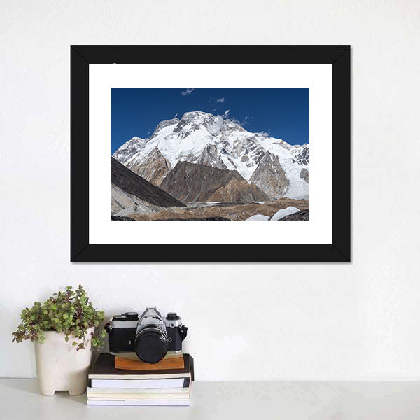 K2 Mountain Trek in Pakistan Canvas Wall Art
