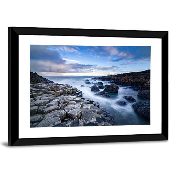 Giant's Causeway Basalt Columns, Ireland Canvas Wall Art