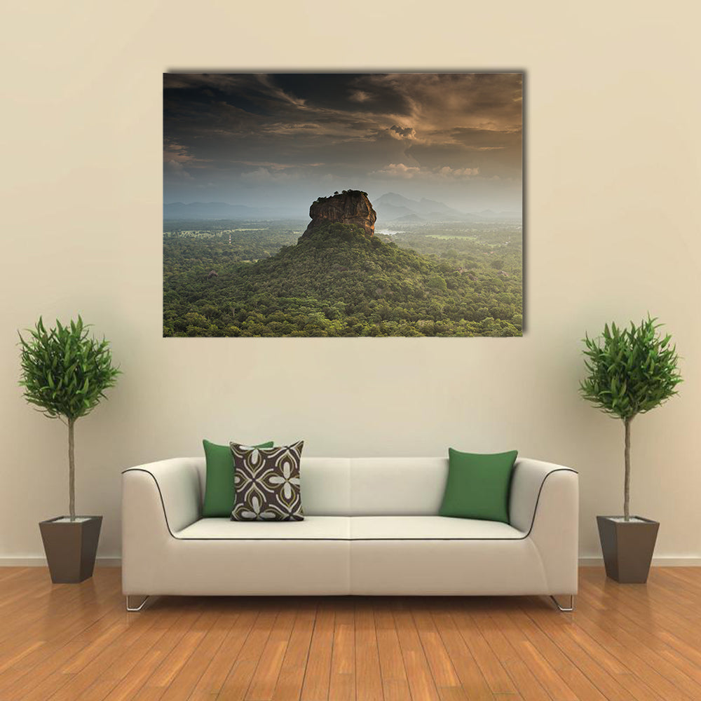 Sigiriya Lion Rock Fortress Canvas Wall Art