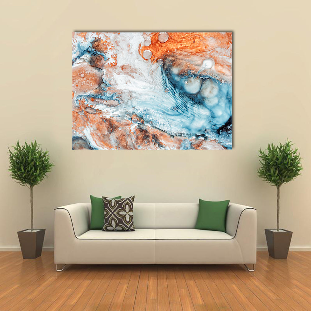 Marble Effect Artwork Canvas Wall Art