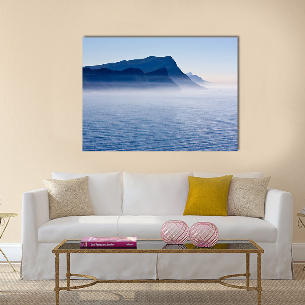 South African Coastline Near Cape Town Canvas Wall Art