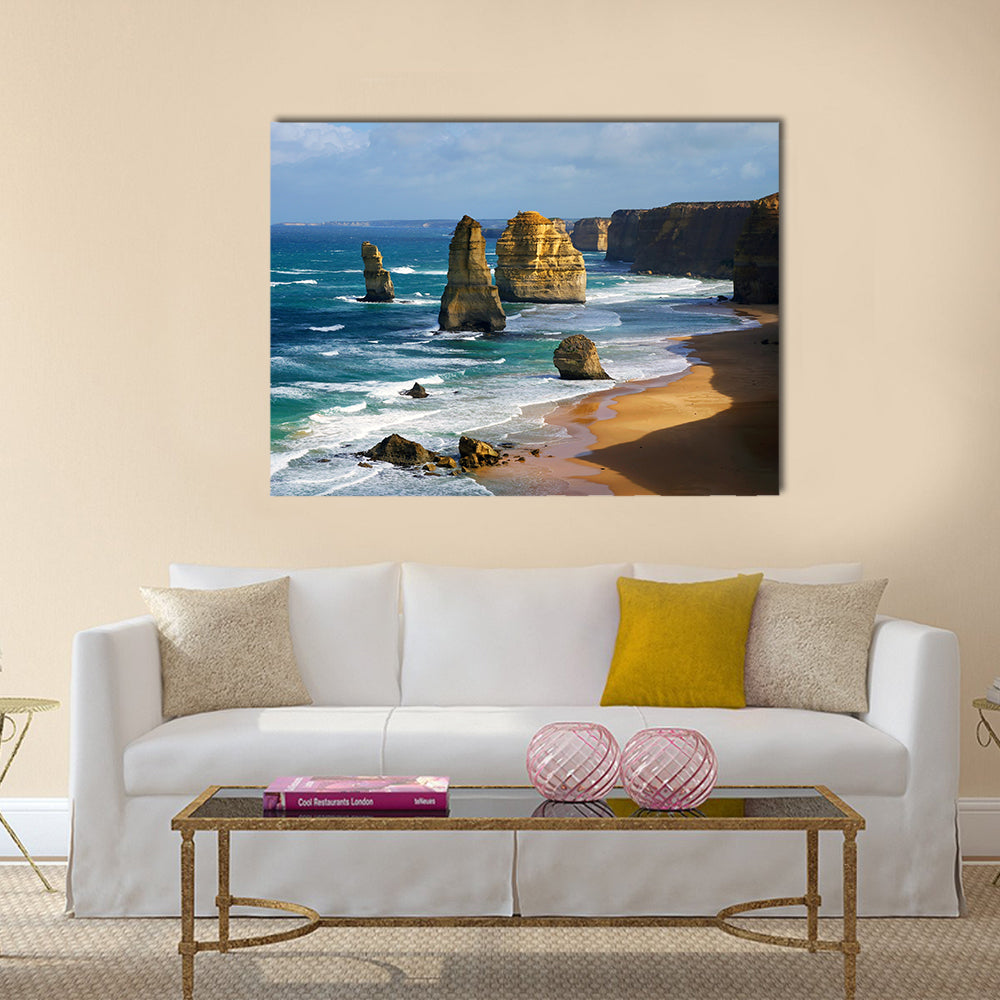 12 Apostles In Australia Canvas Wall Art