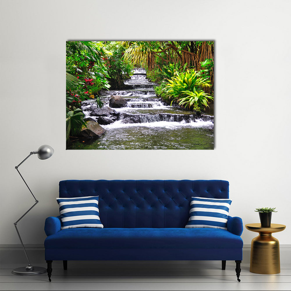 Tabacon Hot Springs In Costa Rica Canvas Wall Art