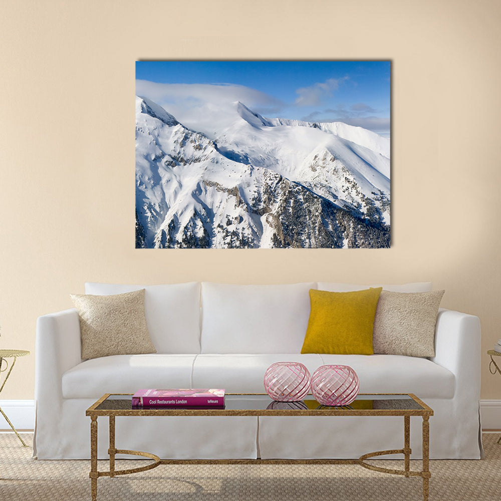 Alpine Ski Resort Bansko In Bulgaria Canvas Wall Art