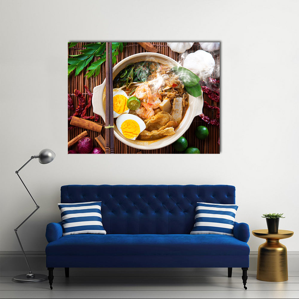 Popular Malaysian Food Canvas Wall Art