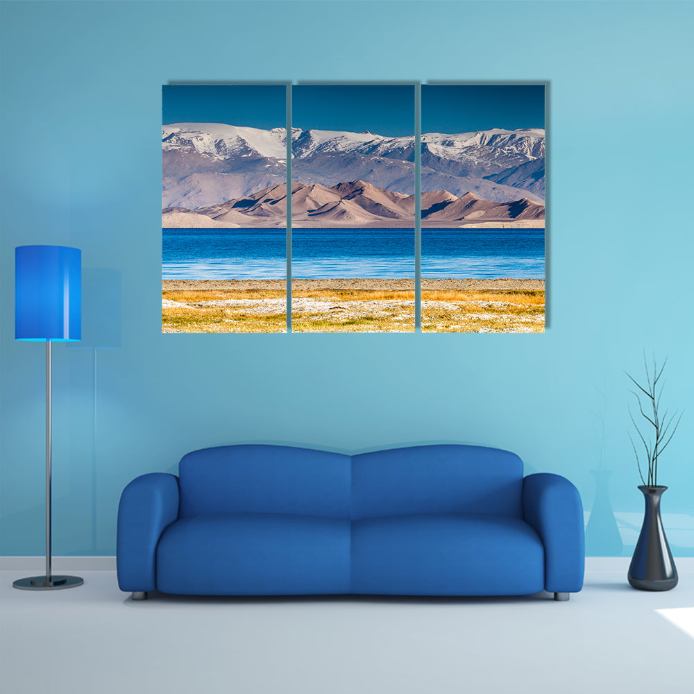 Karakul Lake In Pamir In Tajikistan Canvas Wall Art