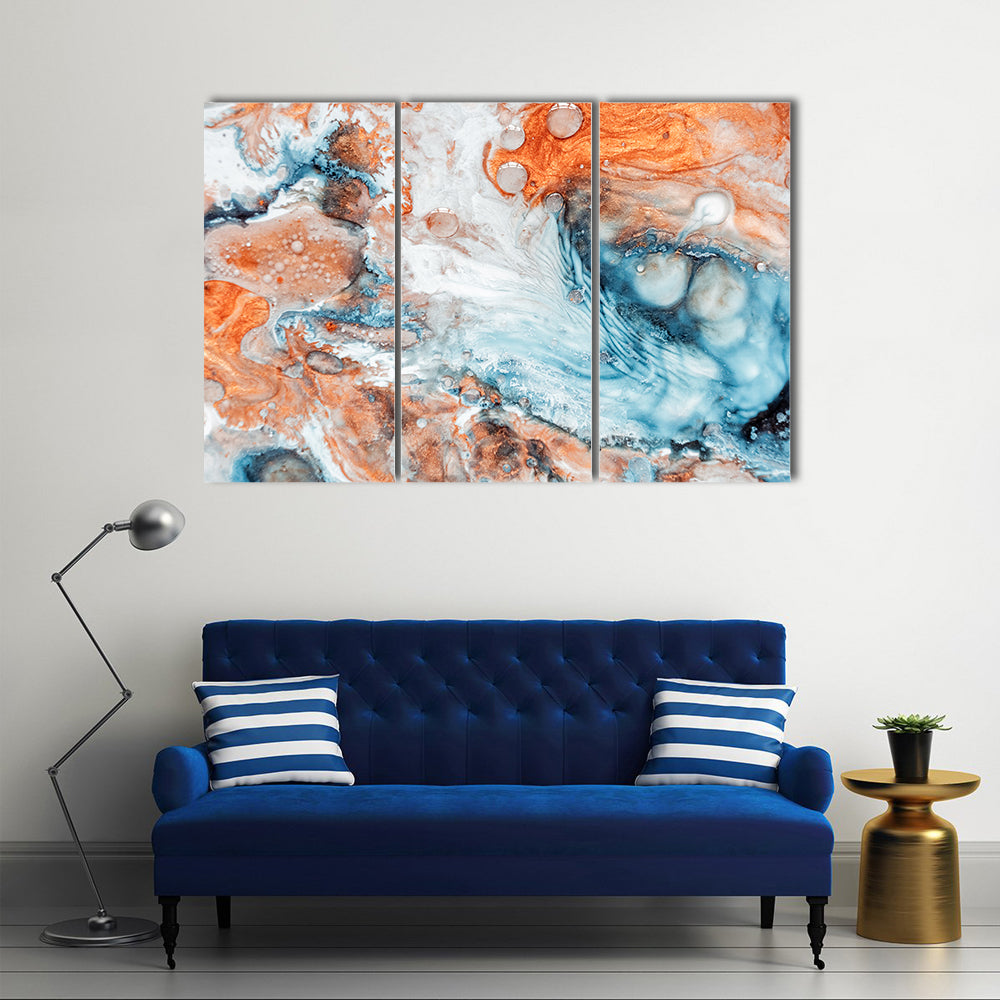 Marble Effect Artwork Canvas Wall Art