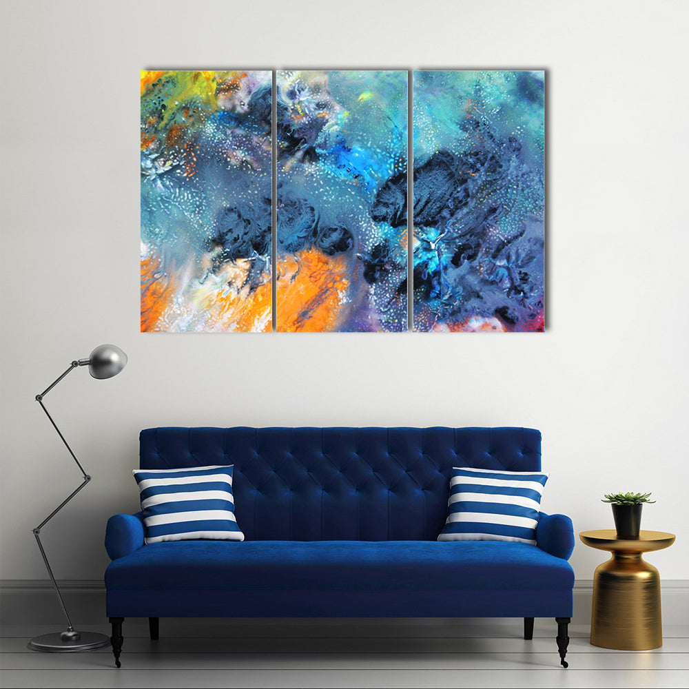 Icy Bright Texture Canvas Wall Art