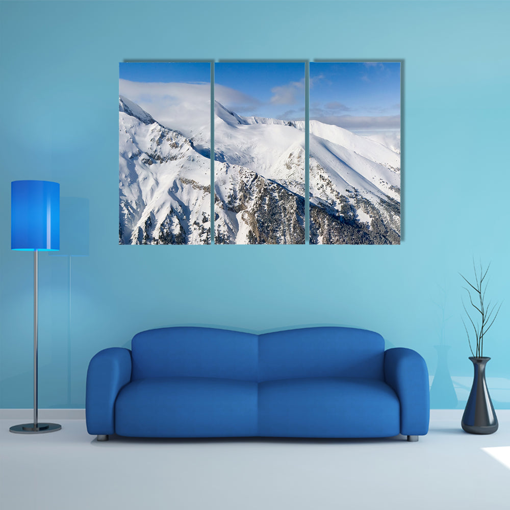 Alpine Ski Resort Bansko In Bulgaria Canvas Wall Art