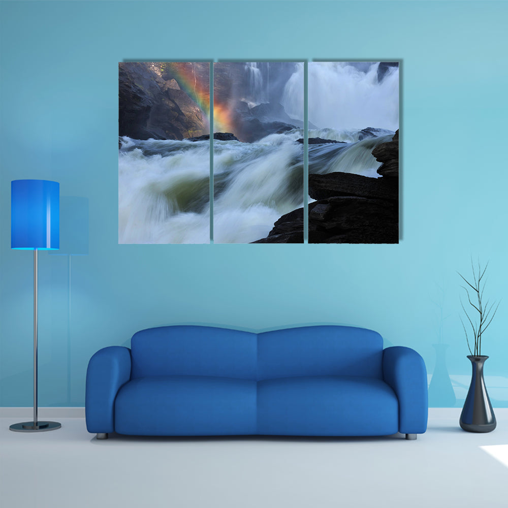 Rainbow River Canvas Wall Art