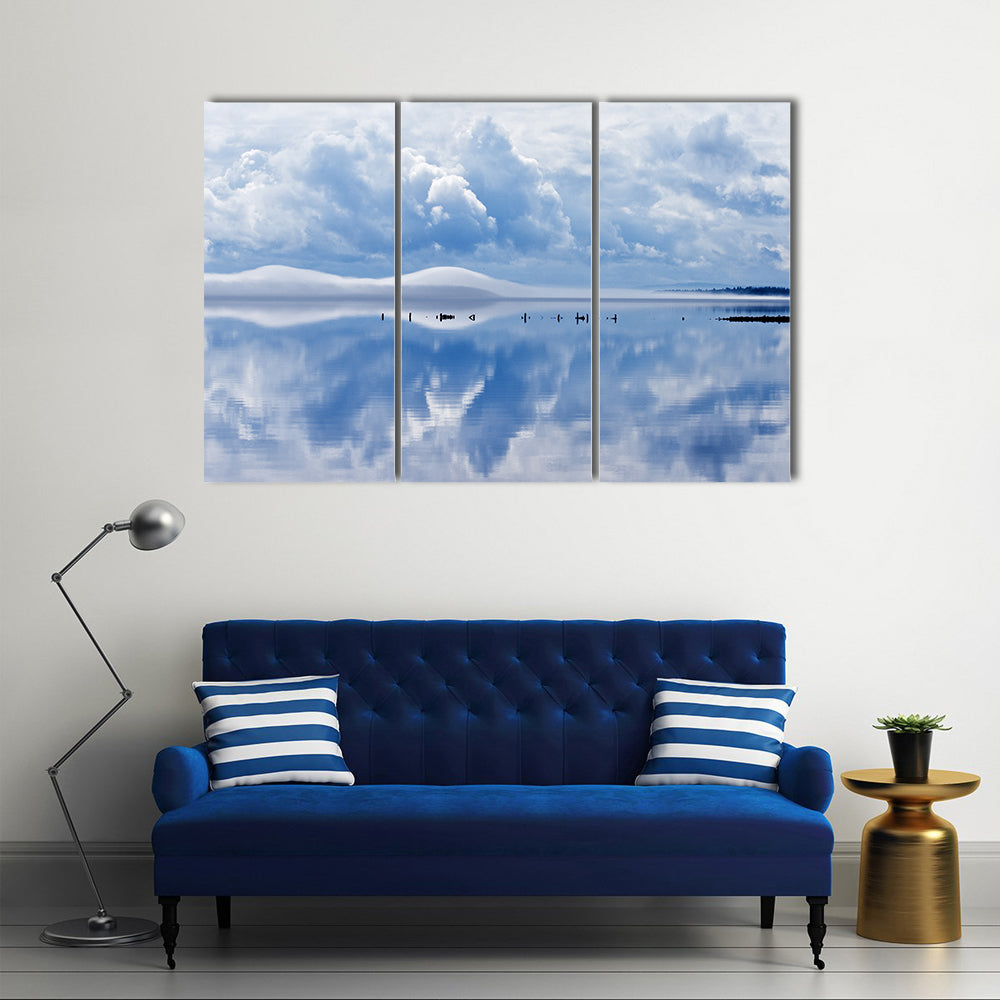 Siljan Lake In Dalarna Sweden Canvas Wall Art