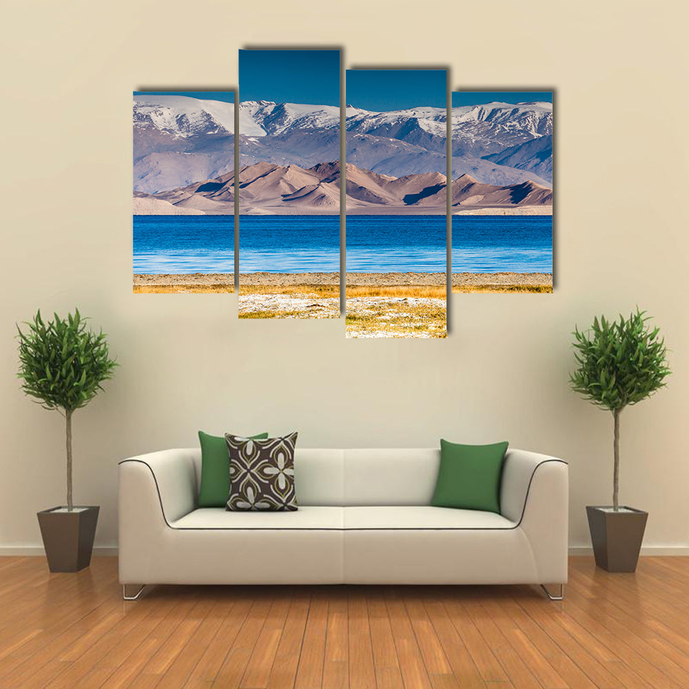 Karakul Lake In Pamir In Tajikistan Canvas Wall Art