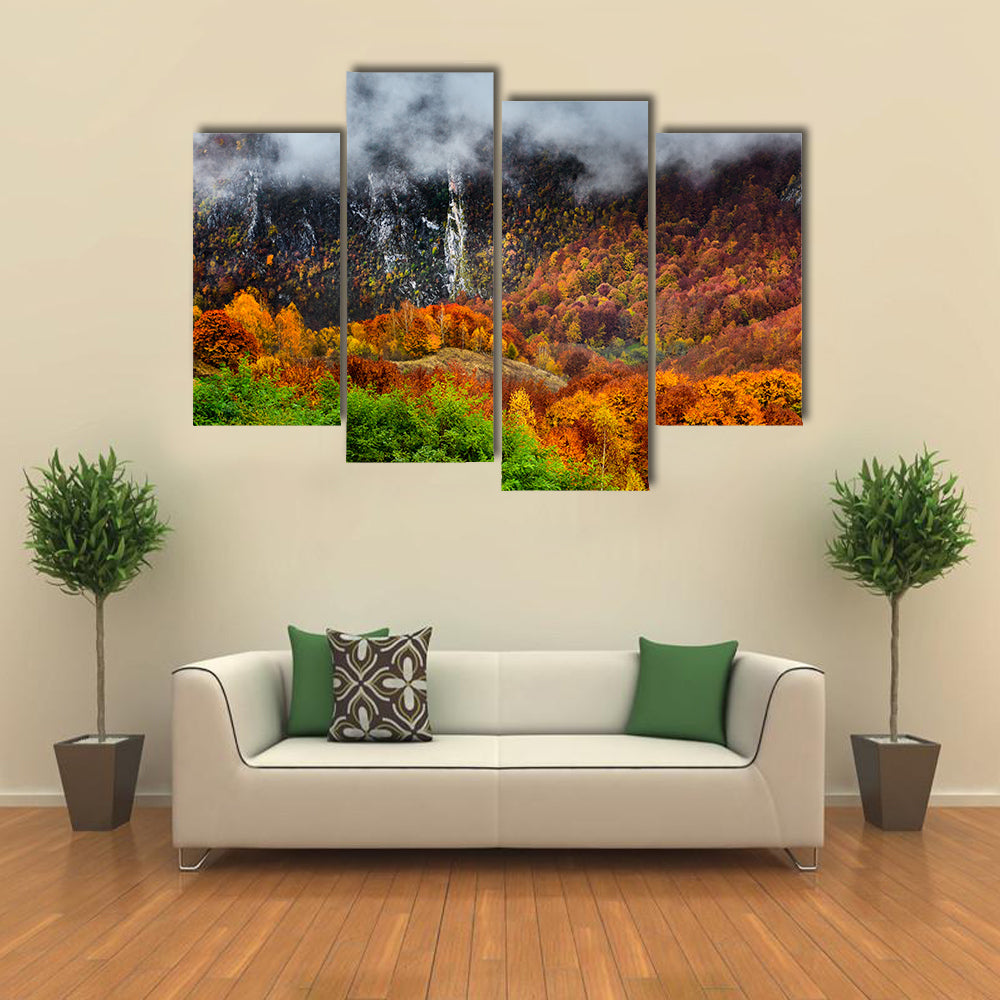 Romania Wild Carpathian Mountains Canvas Wall Art