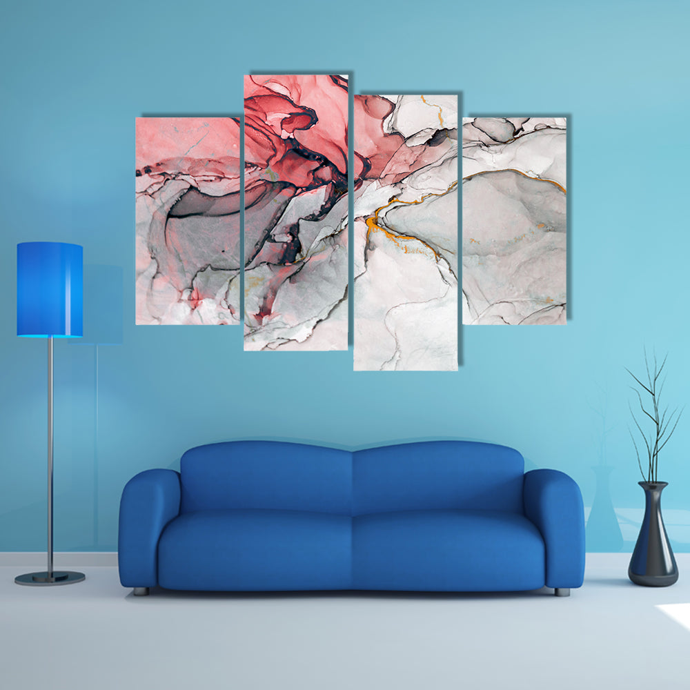 Alcohol Ink Abstract Canvas Wall Art
