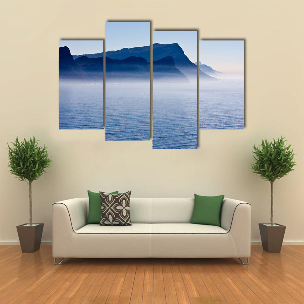 South African Coastline Near Cape Town Canvas Wall Art