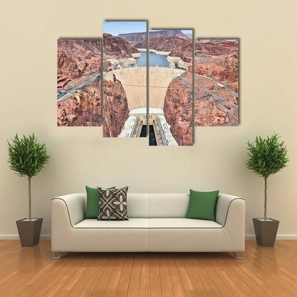 Hoover Dam in United States Canvas Wall Art