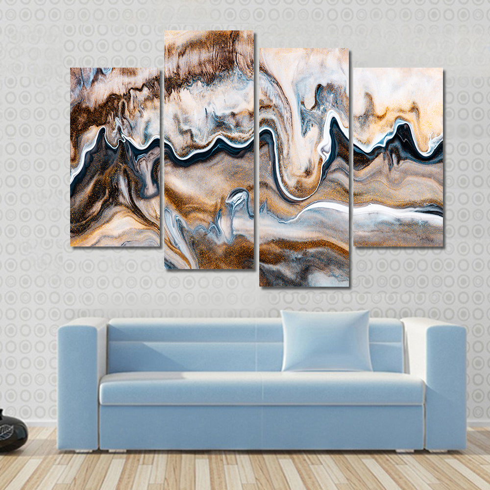 Fluid Art Texture Canvas Wall Art