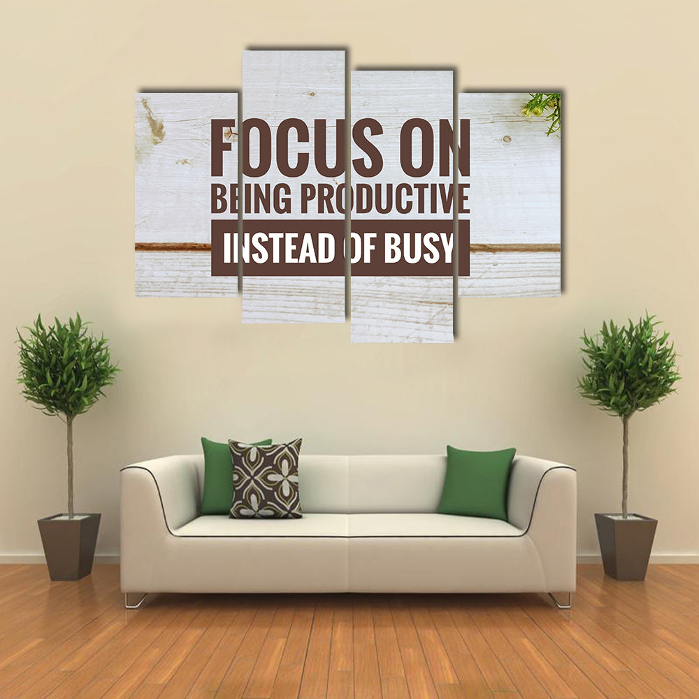 Quote For Creativity Canvas Wall Art