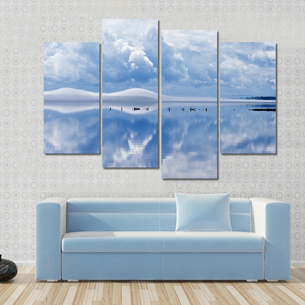 Siljan Lake In Dalarna Sweden Canvas Wall Art