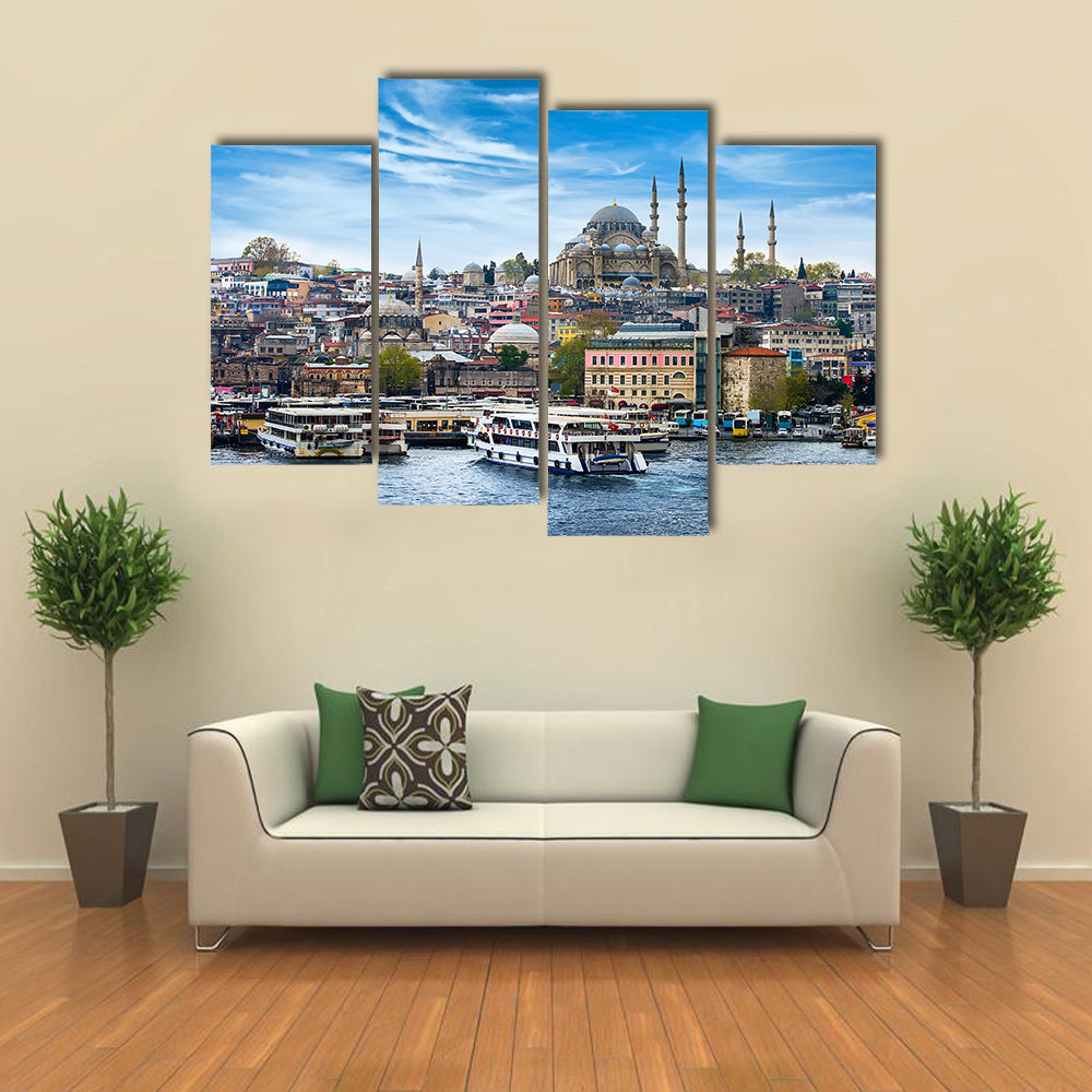Istanbul The Capital Of Turkey Canvas Wall Art