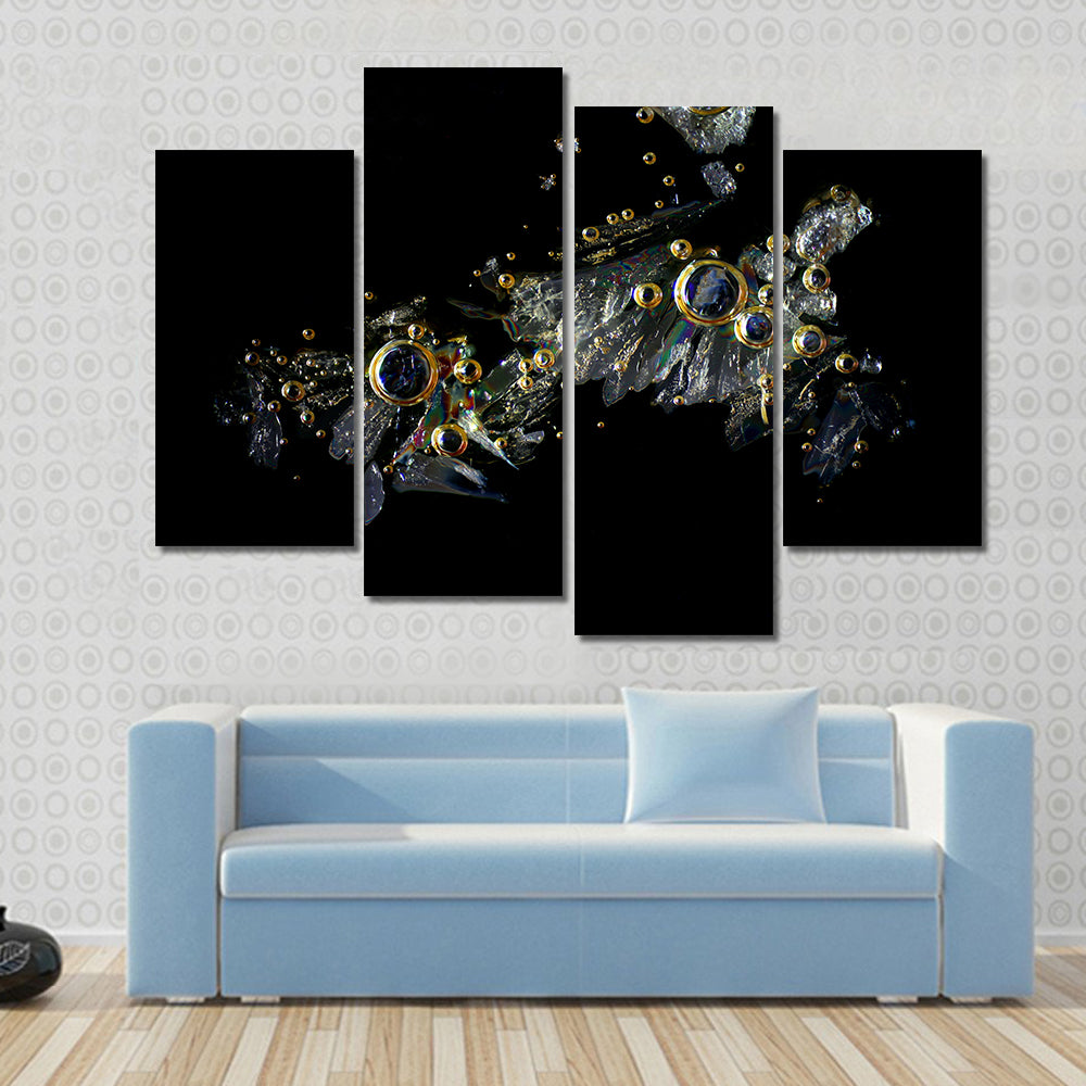 Vitamin C In Crystallized Form Canvas Wall Art