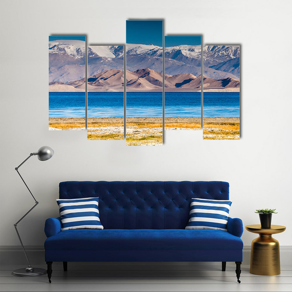 Karakul Lake In Pamir In Tajikistan Canvas Wall Art