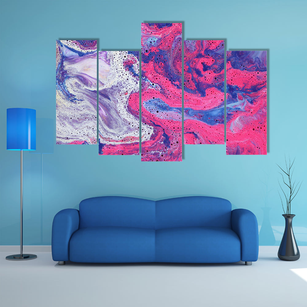 Acrylic Marble Texture Canvas Wall Art