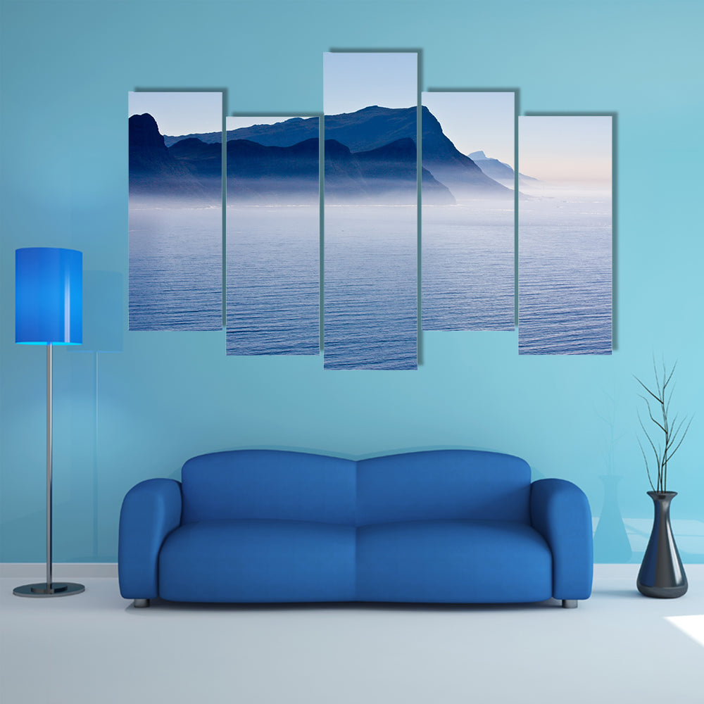 South African Coastline Near Cape Town Canvas Wall Art