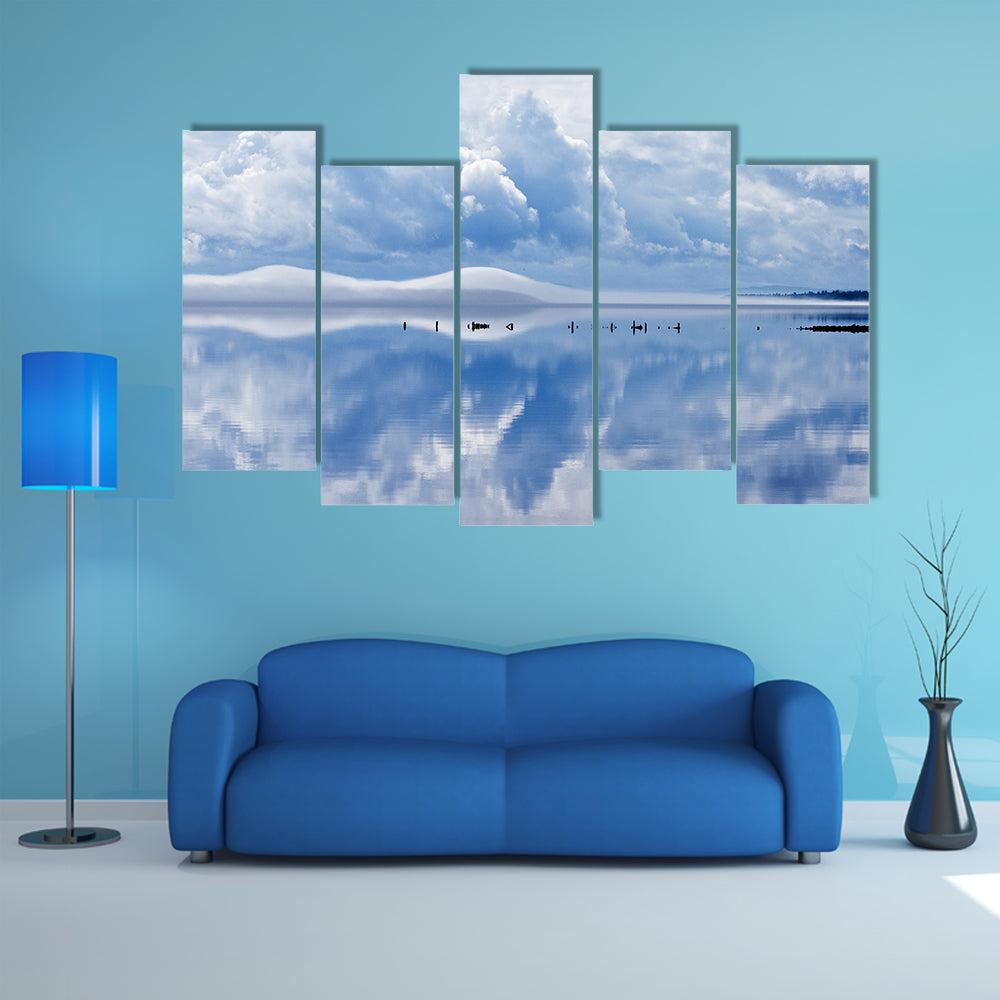 Siljan Lake In Dalarna Sweden Canvas Wall Art