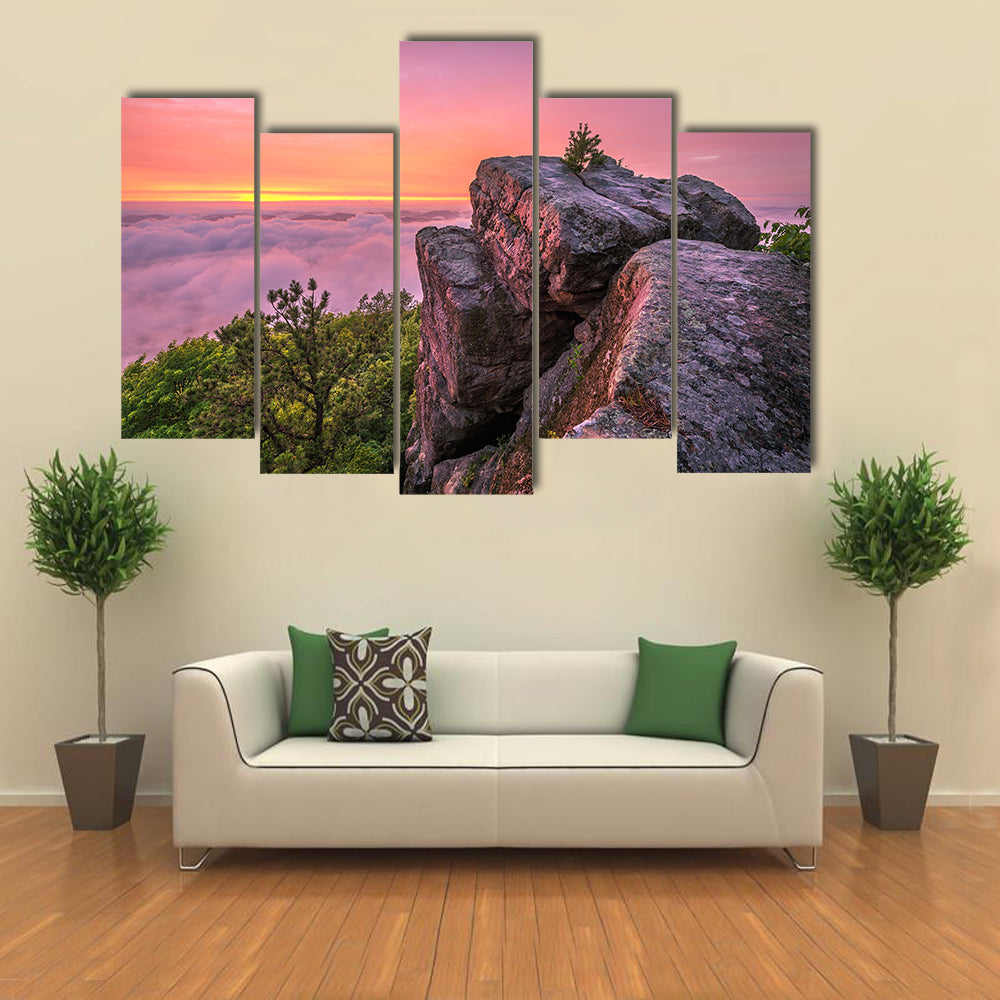 Pine Mountain Trail in Kentucky Canvas Wall Art
