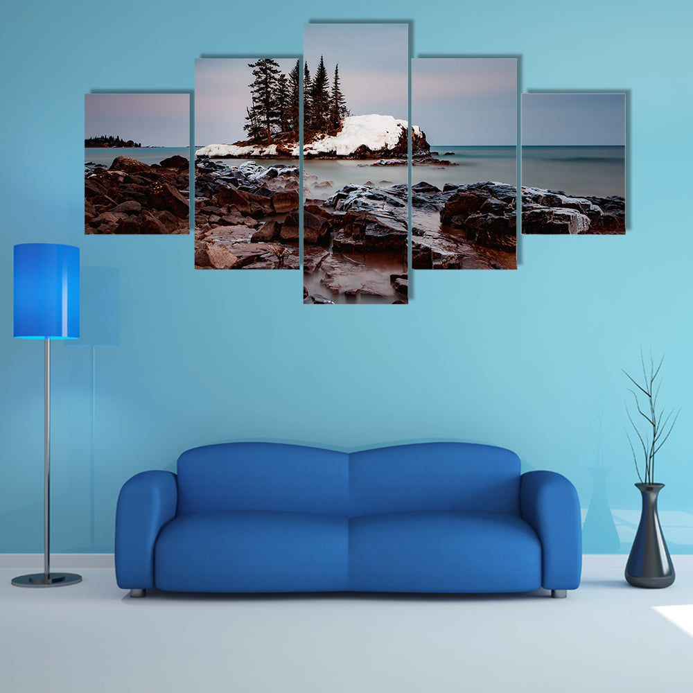 Lake Superior in Minnesota Canvas Wall Art