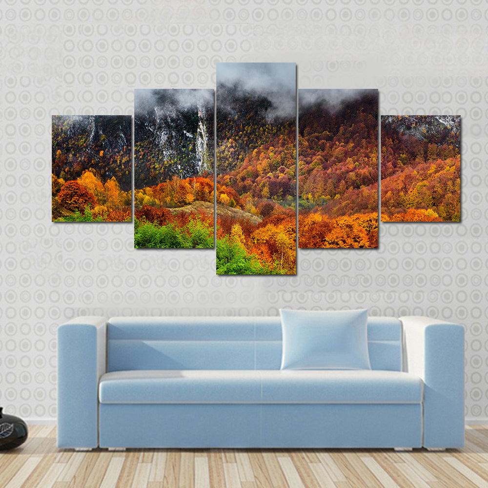 Romania Wild Carpathian Mountains Canvas Wall Art