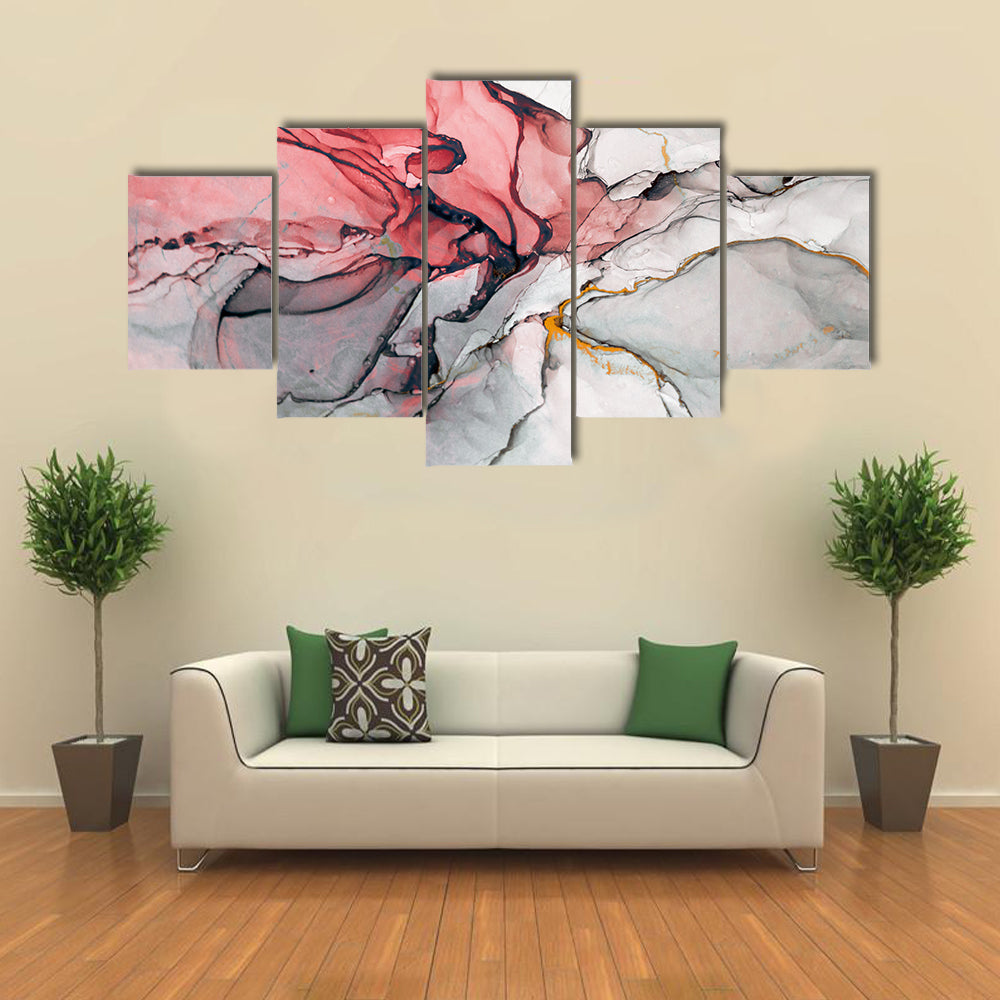 Alcohol Ink Abstract Canvas Wall Art