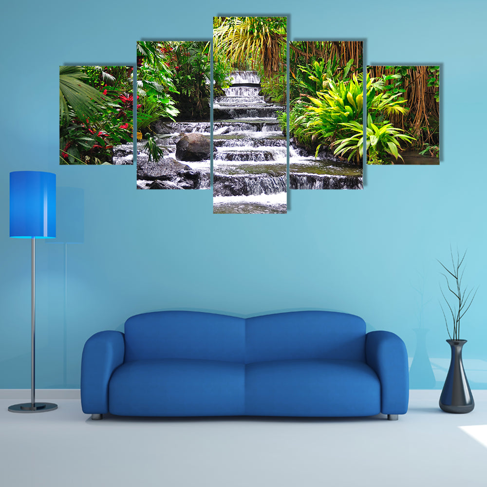 Tabacon Hot Springs In Costa Rica Canvas Wall Art