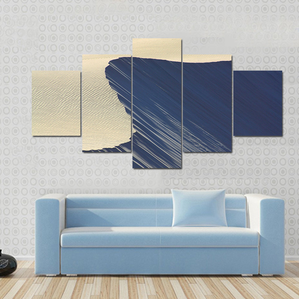 Dune Patterns At Maitlands Beach Canvas Wall Art