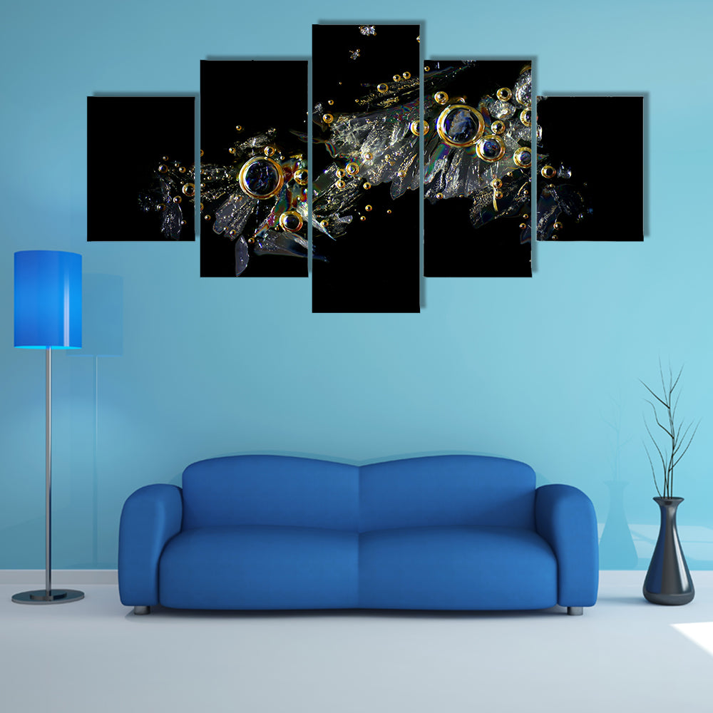 Vitamin C In Crystallized Form Canvas Wall Art