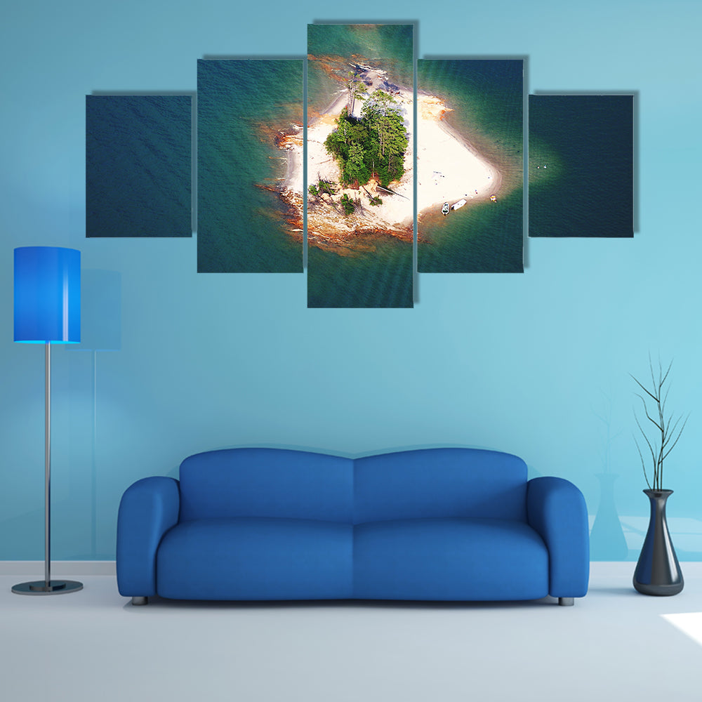 Island on Lake Lanier, Georgia Canvas Wall Art