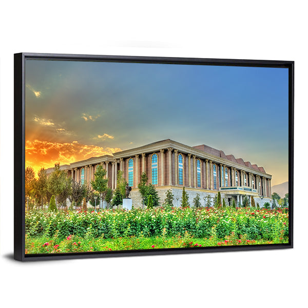 National Museum Of Tajikistan In Dushanbe Canvas Wall Art