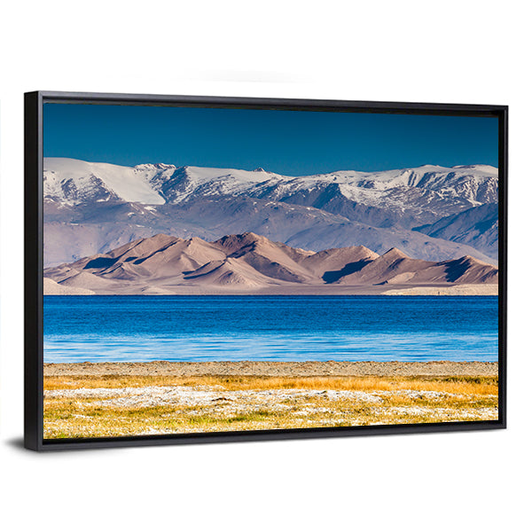 Karakul Lake In Pamir In Tajikistan Canvas Wall Art