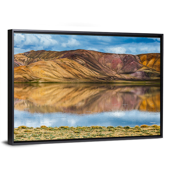 Bulunkul Lake In Pamir In Tajikistan Canvas Wall Art