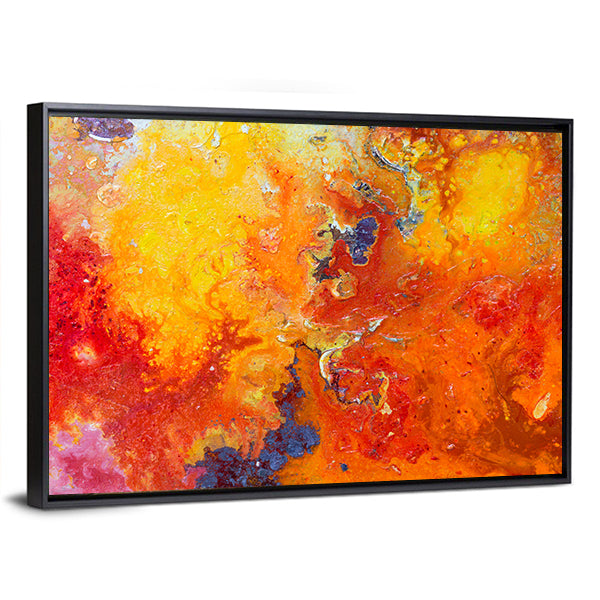 Bright Artistic Texture Canvas Wall Art