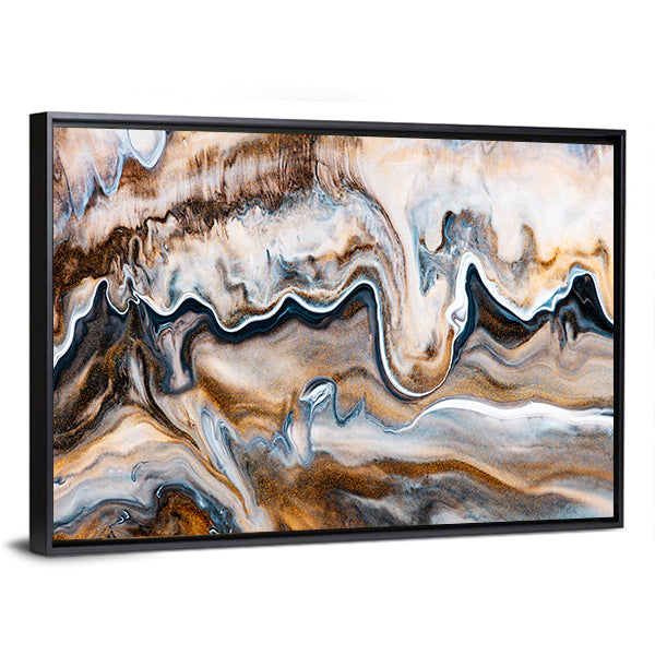 Fluid Art Texture Canvas Wall Art