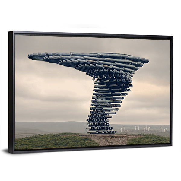 Singing Ringing Tree Sculpture in Lancashire Canvas Wall Art